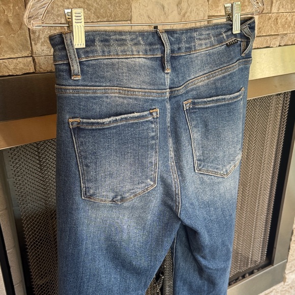 Risen High Rise Stem Hem Jeans by Social Threads, sz 28 - Picture 11 of 12